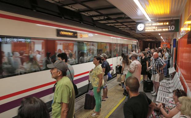 El Cercanías de la Costa recupera la normalidad