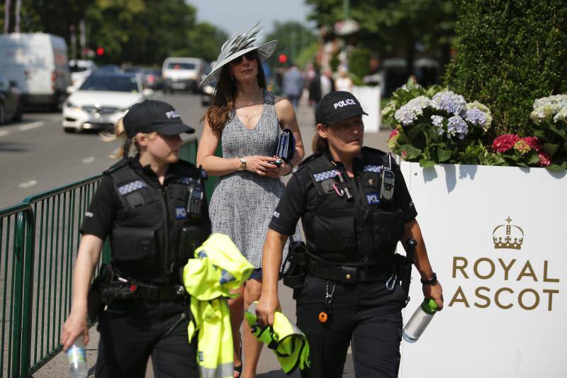 Los sombreros toman Ascot