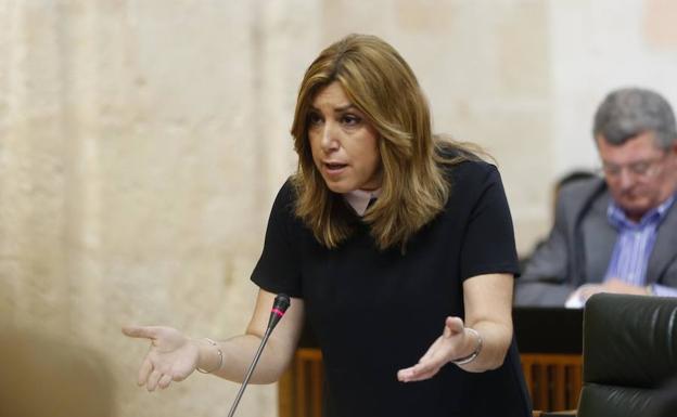 Susana Díaz anuncia que la renta mínima de inserción estará implantada en enero en Andalucía