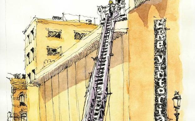 'Málaga a trazos': Desventuras del Astoria