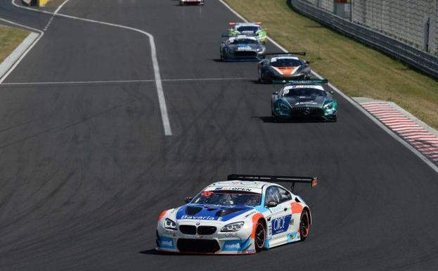 Rueda y Bouveng ganan la segunda carrera en Hungaroring