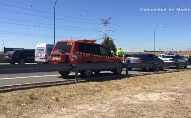 Muere atropellado un guardia civil en una autovía en Madrid