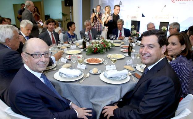 El ministro Montoro anuncia que Andalucía recibirá este año 200 millones más del Estado
