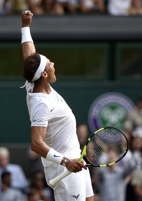 Un ágil Nadal, a octavos de Wimbledon