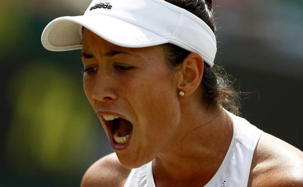 Muguruza rompe su techo ante Kerber