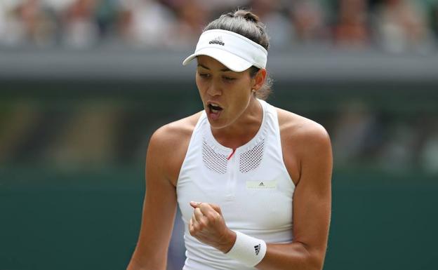 Muguruza aplasta a Rybarikova y peleará por su primer Wimbledon