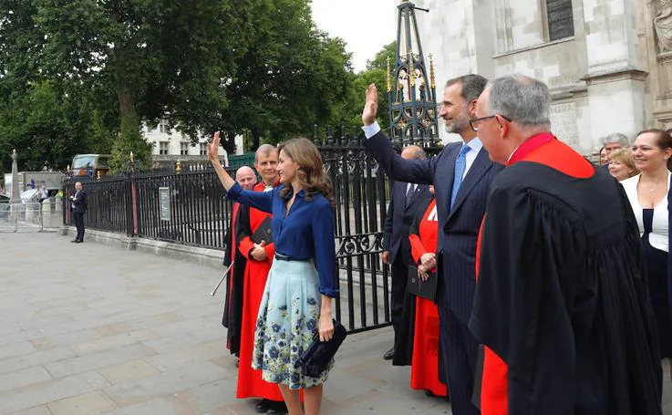La segunda jornada de la visita de los Reyes a Londres, en imágenes