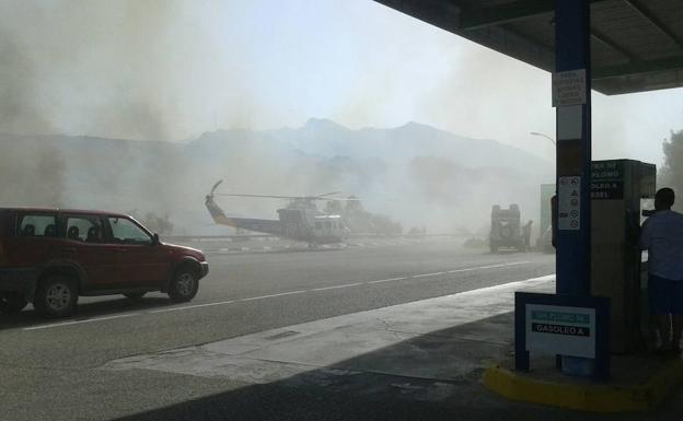 Declarado otro incendio en Montecorto