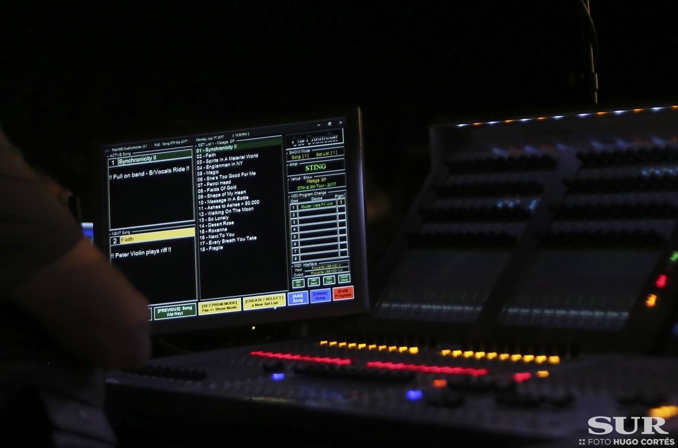 Sting, en concierto en Fuengirola