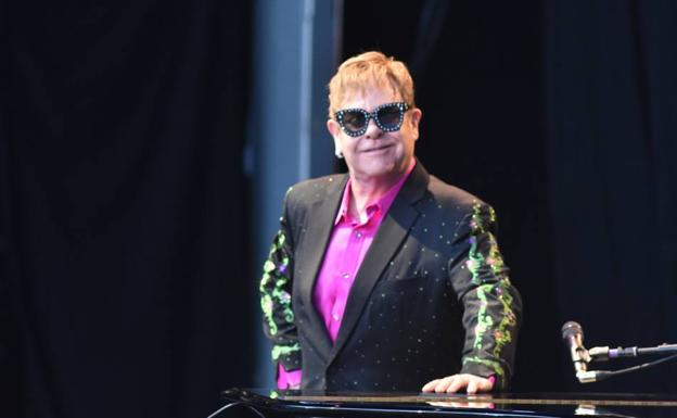 Elton John, reina de corazones en Starlite Marbella