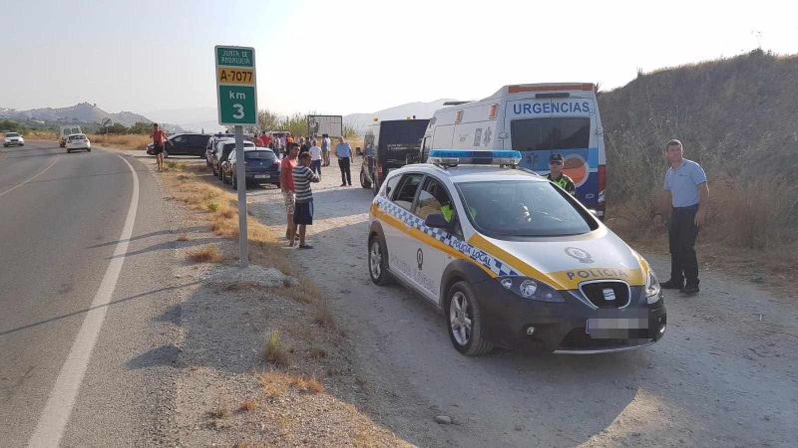 Pizarra, conmocionada por la muerte de una niña de tres años desaparecida este miércoles