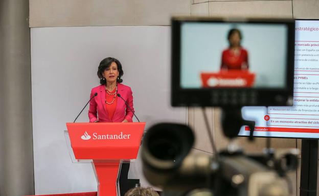 Santander destina 12.400 millones para sanear el Popular