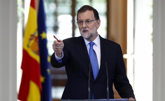 Rajoy se reunirá con Macron, Merkel y Gentiloni el 28 de agosto