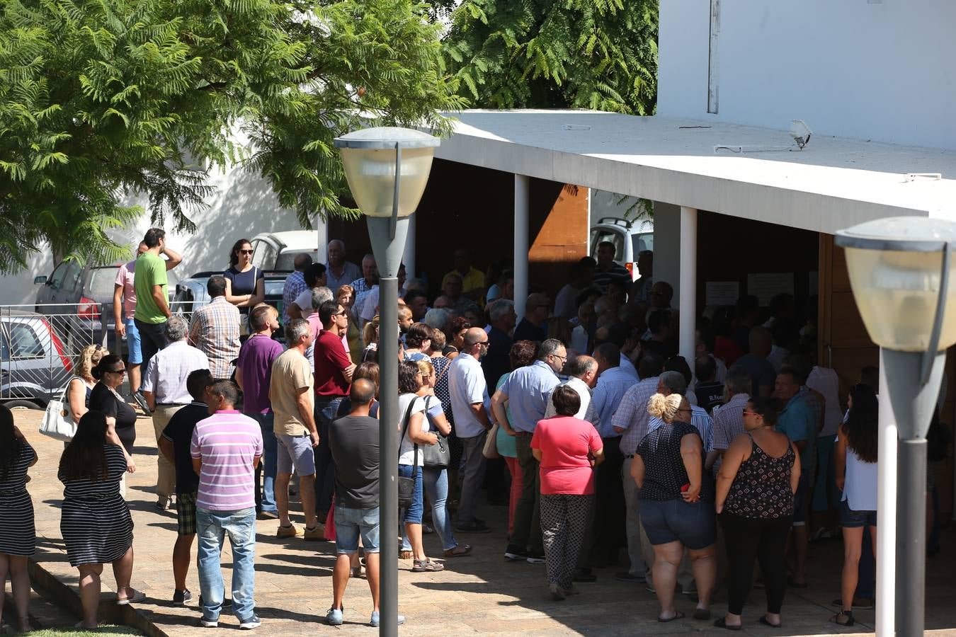 Entierro de la pequeña Lucía en Alhaurín el Grande