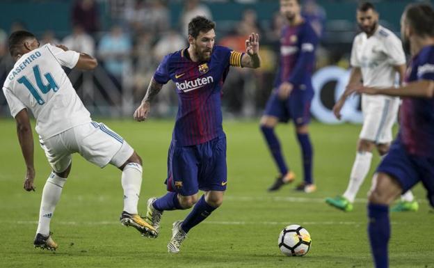 El Barça gana el emocionante e inusual 'Clásico' de Miami