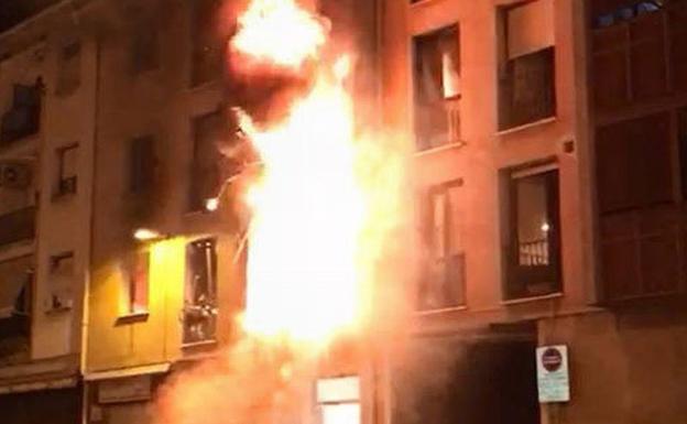 Un hombre hiere a trece personas al suicidarse con una explosión de gas en Navarra