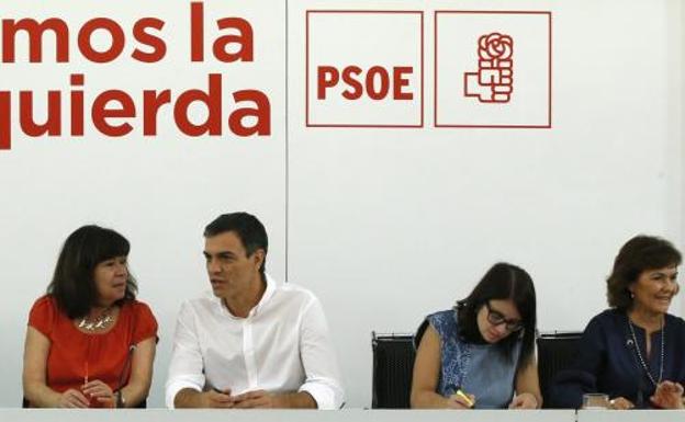 La dirección de Sánchez responde a Díaz: «El PSOE es un partido federal, no una federación de partidos»