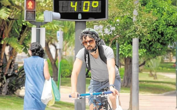 Activan aviso naranja por altas temperaturas en siete provincias andaluzas por máximas de 40.ºC