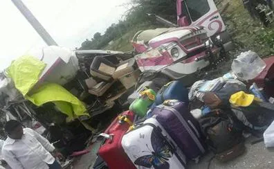 Siete heridos del accidente de India llegan a Málaga este lunes mientras dos siguen ingresados fuera de peligro