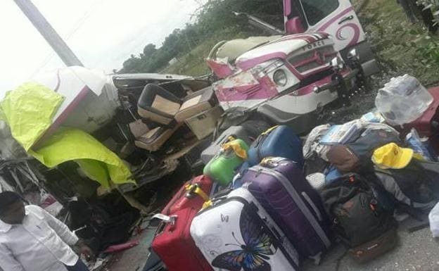 Siete heridos del accidente de India llegan a Málaga este lunes mientras dos siguen ingresados fuera de peligro