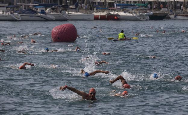 La fiesta de la natación malagueña