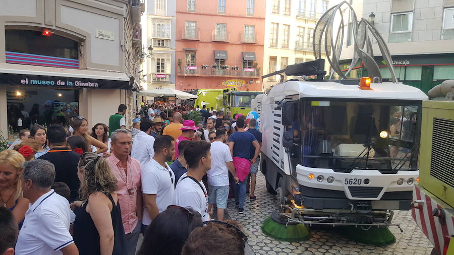 El 'botellón' vuelve el primer día de Feria en Málaga