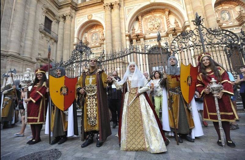 La Cabalgata Histórica pone el broche final a la Feria de Málaga 2017