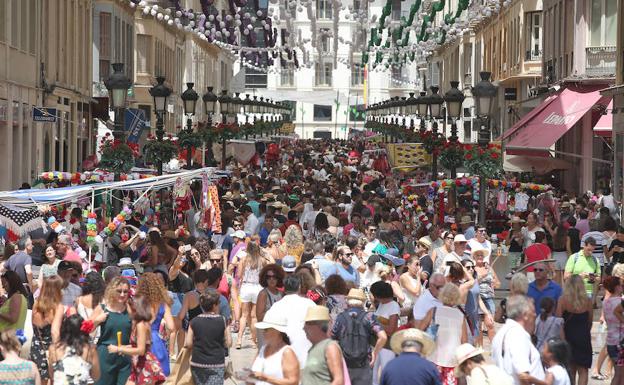 Las medidas de seguridad se mantienen en la feria de Málaga tras los atentados de Cataluña