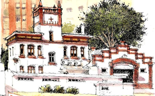 Málaga a trazos: El Campo del Agua