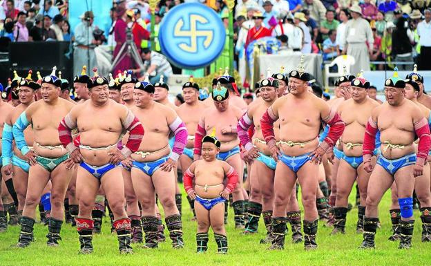 La fábrica de campeones de sumo