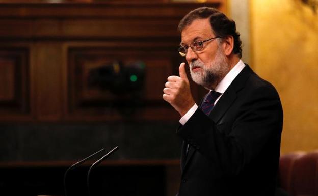 Rajoy garantiza «protección» a los catalanes frente al «proyecto autocrático» de la Generalitat
