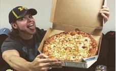 Así ha terminado el reto de un joven de comer pizza todos los días durante un año