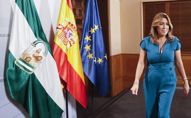 Susana Díaz recibe a los líderes de la oposición para hablar de financiación