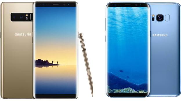 S8 vs Note 8: ¿Cómo son los gama alta de Samsung?