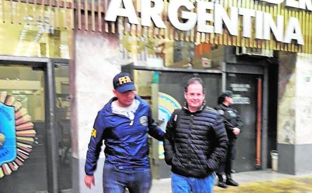 La policía argentina vigiló a Carlos Fernández desde una semana antes de la detención