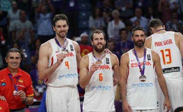 El bronce de Pau Gasol y los suyos, lo más visto del día