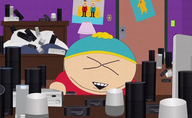 South Park la lía en los hogares de los usuarios de Amazon Alexa y Google Home