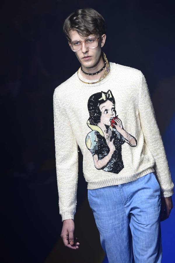 Desfile de Gucci en la Fashion Week de Milán