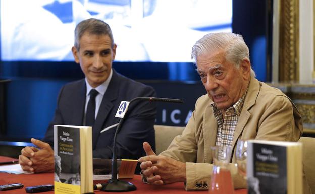 «Sin la literatura nos convertimos en monos», advierte Vargas Llosa