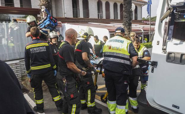 Fallece uno de los cinco malagueños ingresados en la UCI por la fuga de gas en un hotel de Cantabria