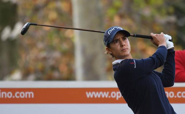 Azahara Muñoz firma su segunda mejor vuelta para regalarse la opción de ganar el Open de España