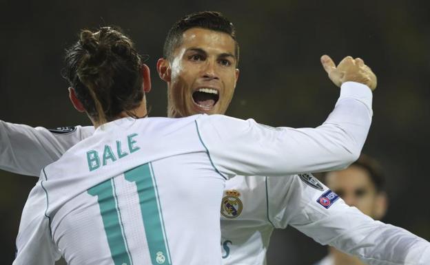 Bale y Cristiano disparan al campeón