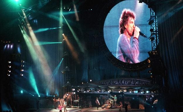 Así fue el histórico concierto de los Rolling Stones en Málaga
