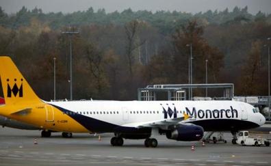 Doce aeropuertos españoles afectados por la quiebra de Monarch Airlines