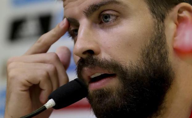 Piqué: «No es mi caso, pero un independentista podría jugar en la selección»