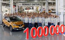 Renault produce un millón de Captur en Valladolid