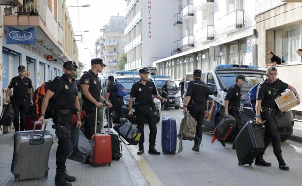 Interior amplía el despliegue policial en Cataluña hasta el 18 de octubre