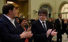 Puigdemont: «Pides diálogo y te responden planteando el 155. Entendido»