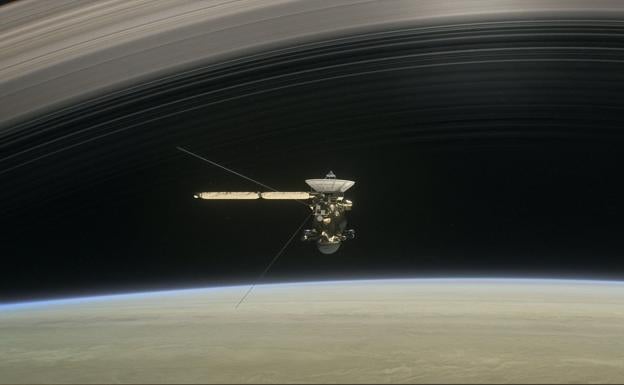 Cassini luchó contra Saturno durante 91 segundos