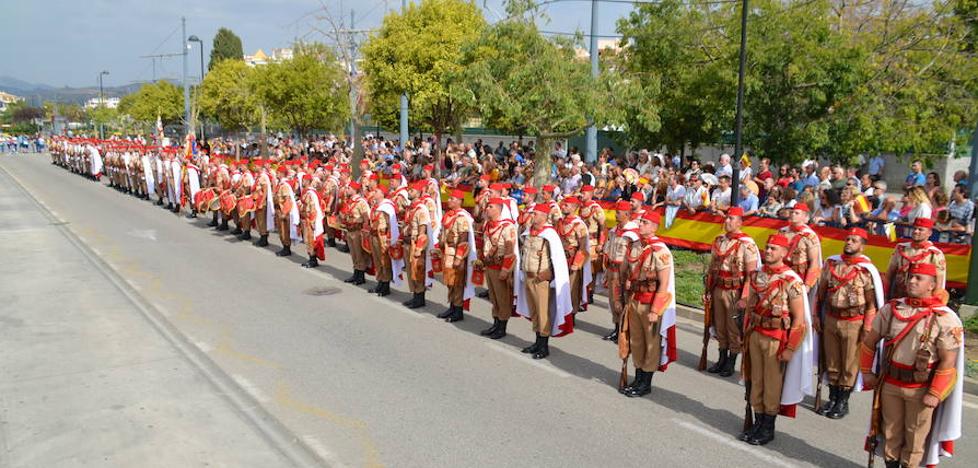 Todos los vídeos de la jura de bandera en Vélez-Málaga